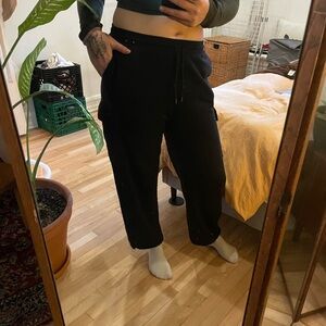 Uniqlo Women's Black Jogger Pants